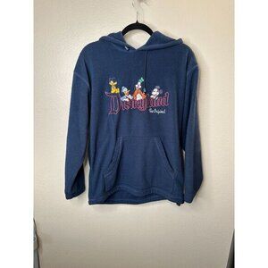 Disneyland Resort The‎ Original Blue Hoodie Small pullover disney polyester